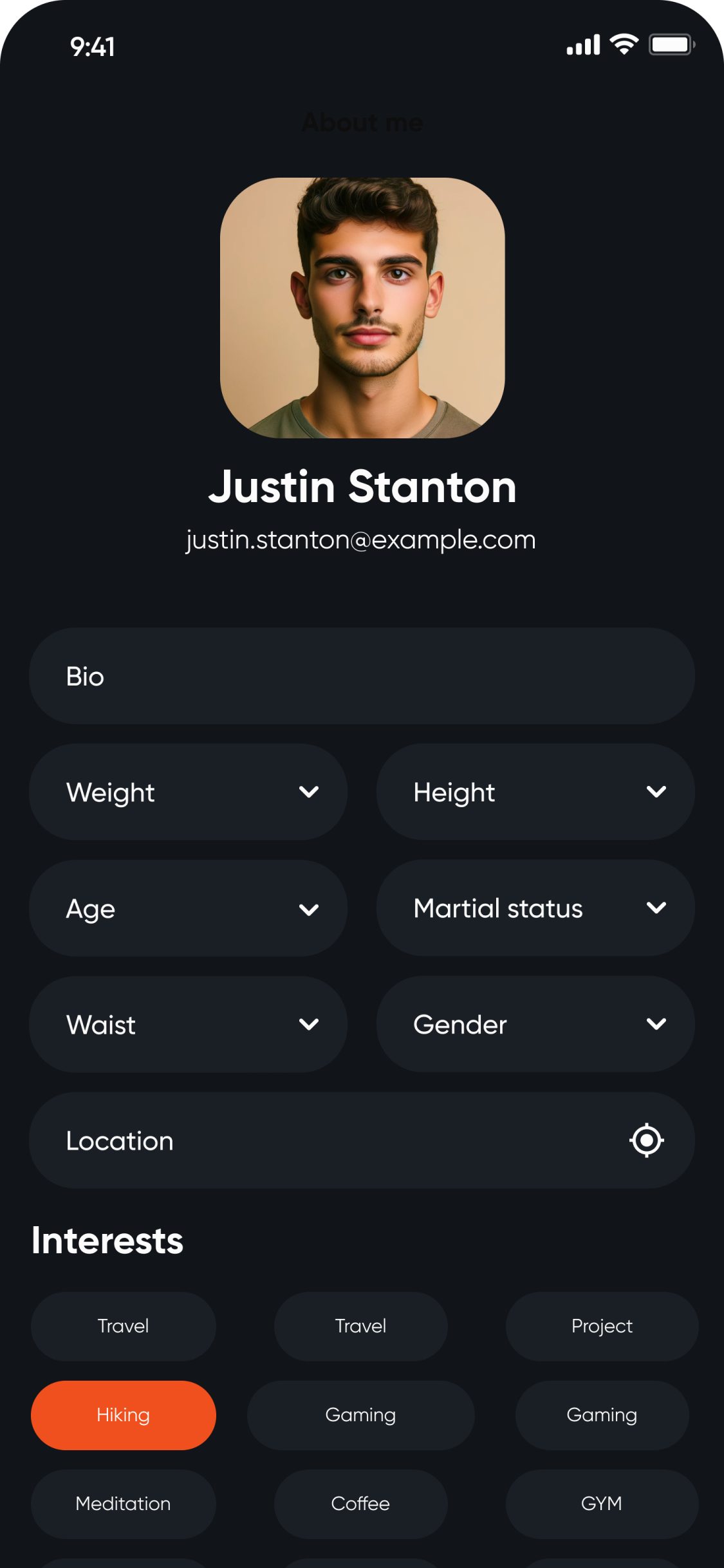 FitNue app – About me