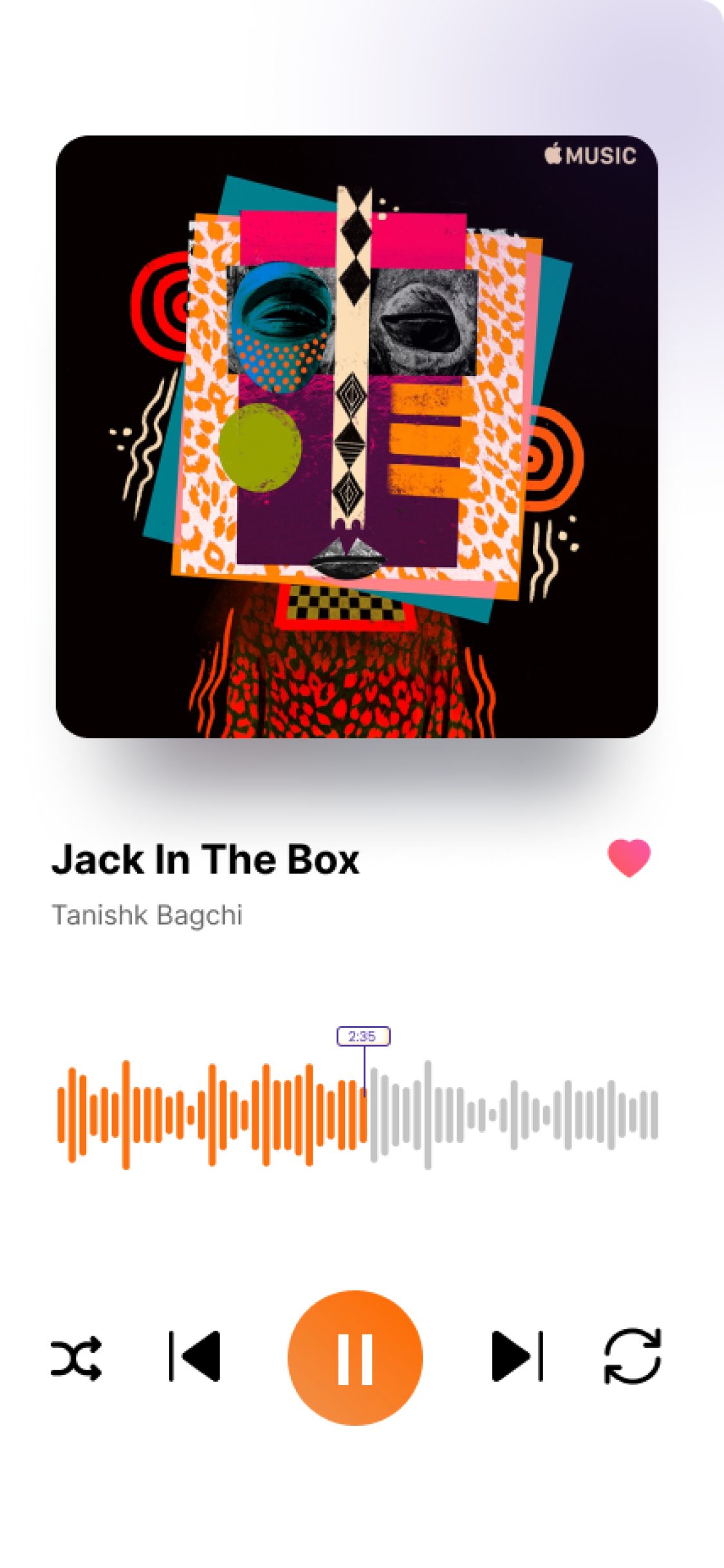 Lukavic app – Now playing