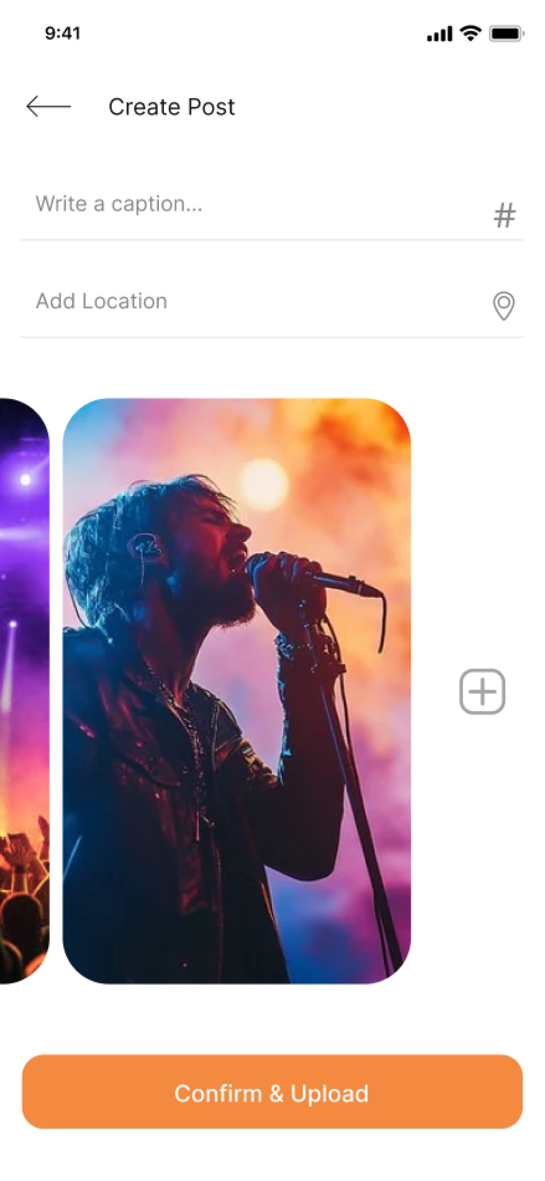 Lukavic app – Create post