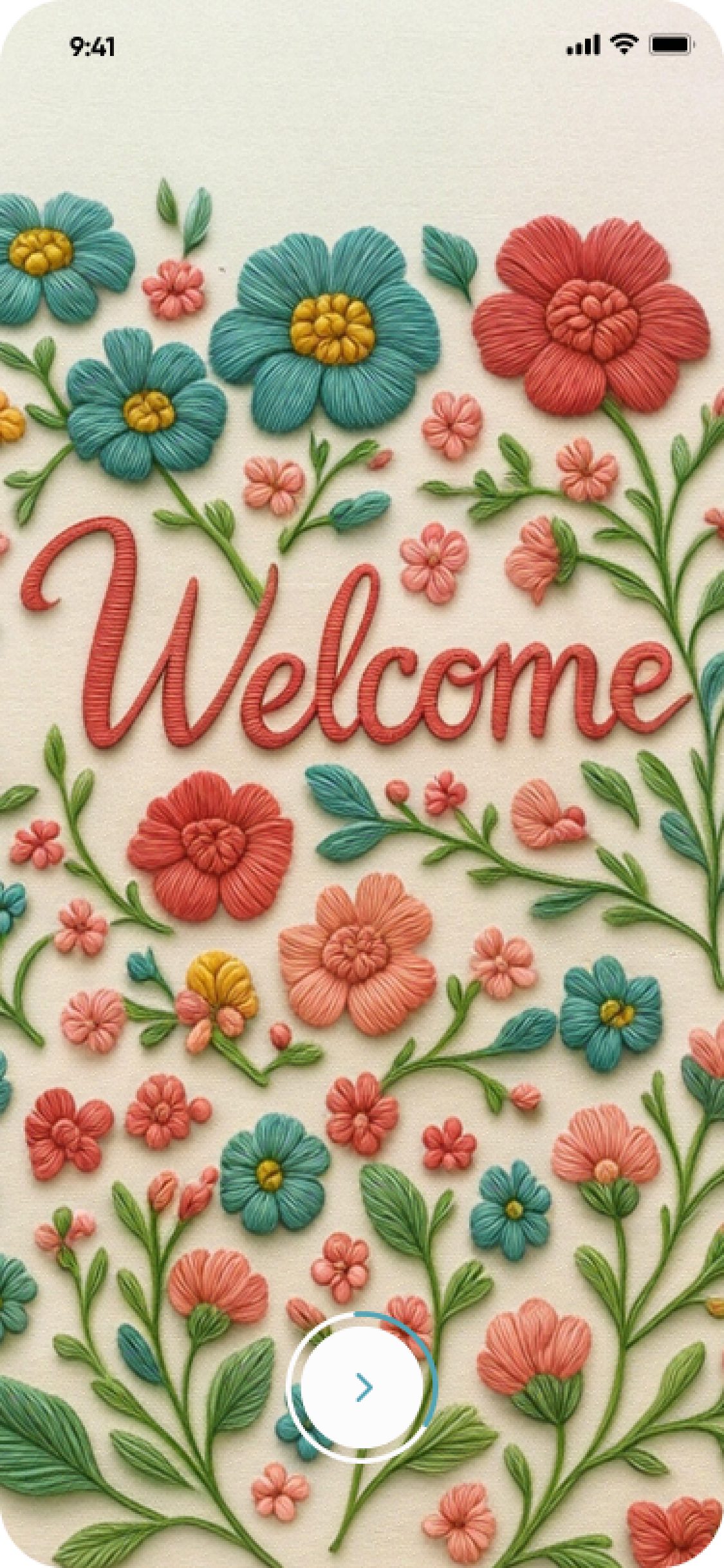 Threads & More app – Welcome